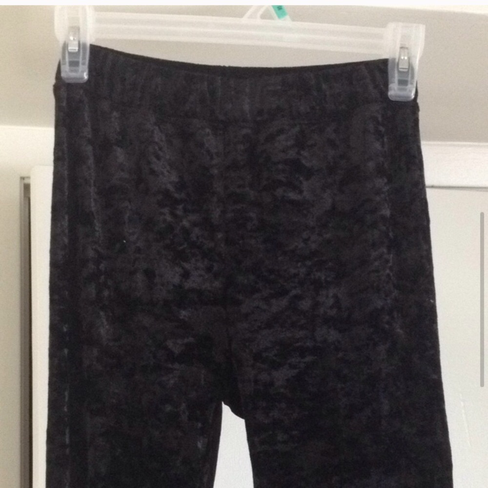 Velvet Elastic Bellbottoms - Picture 3 of 5